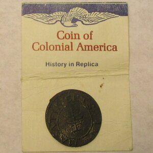 1652 Pine Tree Shilling Replica Coin